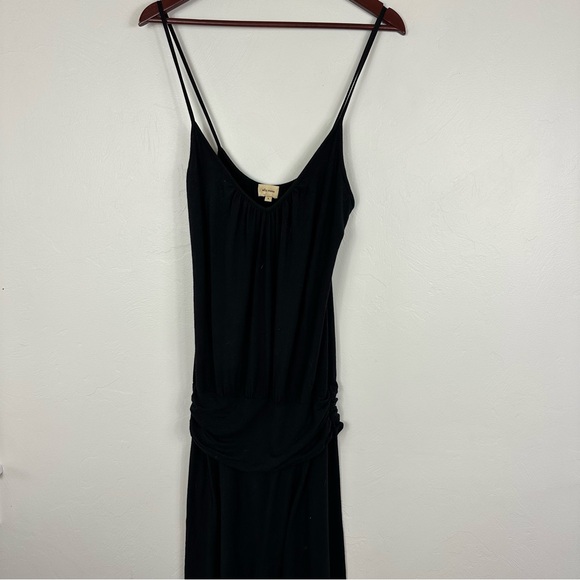 Ella Moss Black Spaghetti Strap Dress L - Picture 1 of 4
